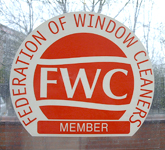 Sticker 8" x 8" FWC Logo inside 