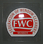 Sticker 8" x 8" FWC Logo Outside 
