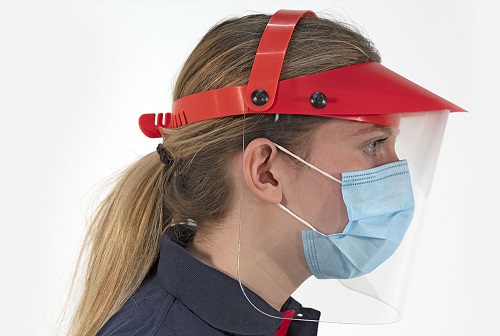 Face Shield reusable protective complete 180 degree vision