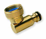 HoseLock 90 degree Swivel connector, 3/4" thead