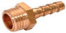 Hose Reel Brass  6mm Hose Tail with 1/8" thread 